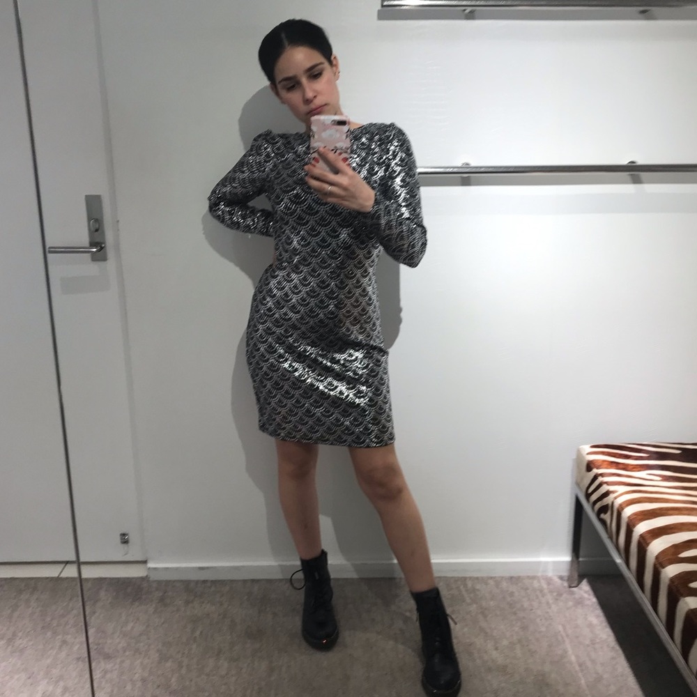 Silver MK Dress